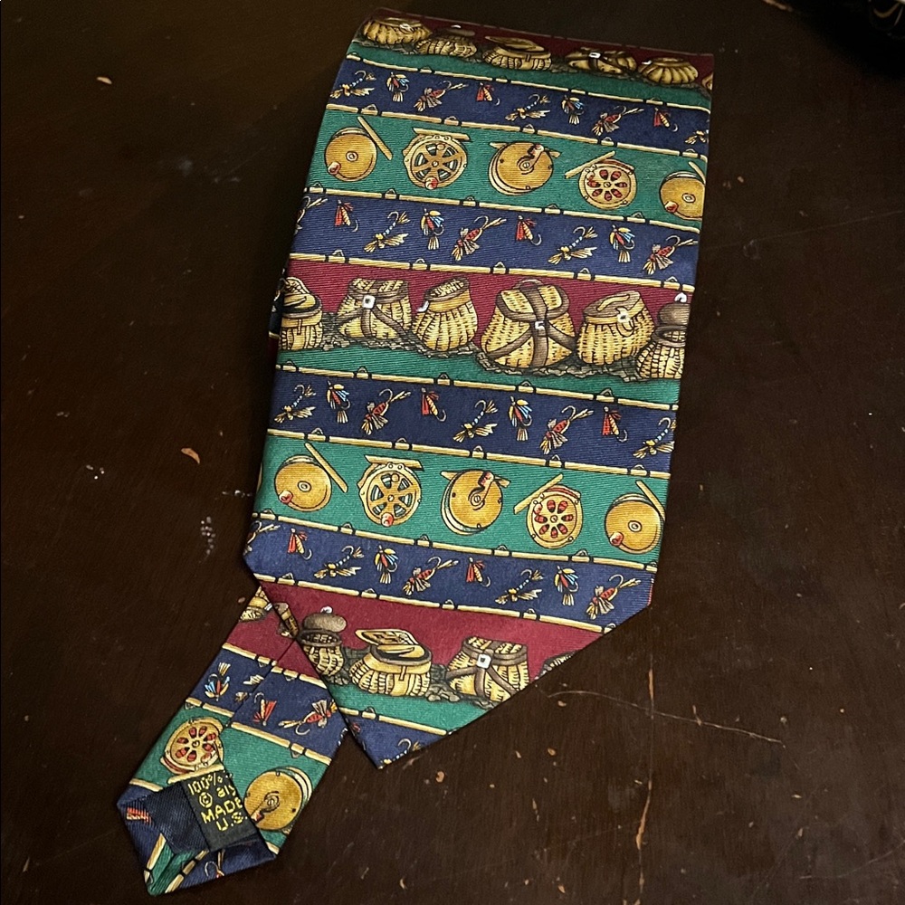 Alynn Reels and Creels Necktie
